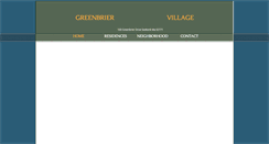 Desktop Screenshot of greenbriercondominiums.com